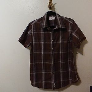 Original Penguin Short Sleeve Button Up Shirt